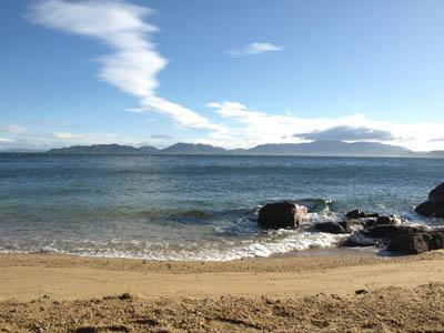 四国最北端「竹居岬」から見た美しい瀬戸内海