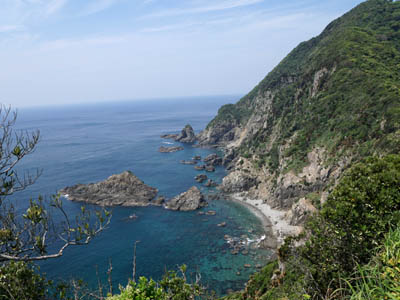 本土最南端「佐多岬」から見た綺麗な海と断崖絶壁