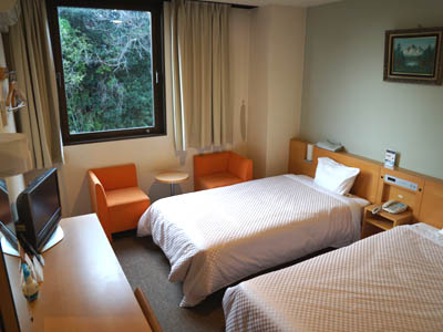 浜田キャッスルホテルの広くて綺麗な部屋