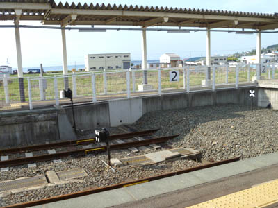 JR大湊線の大湊駅