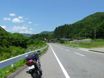 国道361号線 木曽福島