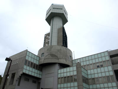 伊勢湾海上交通センターのタワー