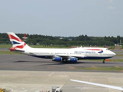 B747-400 British Airways