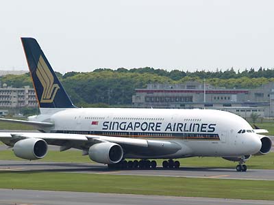 A380-800 シンガポール航空