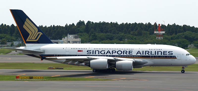 A380-800 シンガポール航空