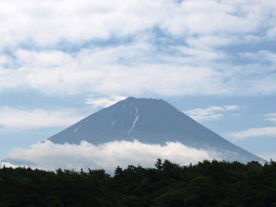 富士山（精進湖より）