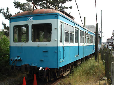 銚子電鉄 デハ702