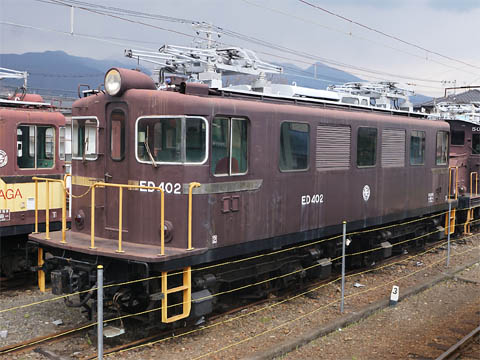 岳南鉄道のED40型電気機関車「ED402」